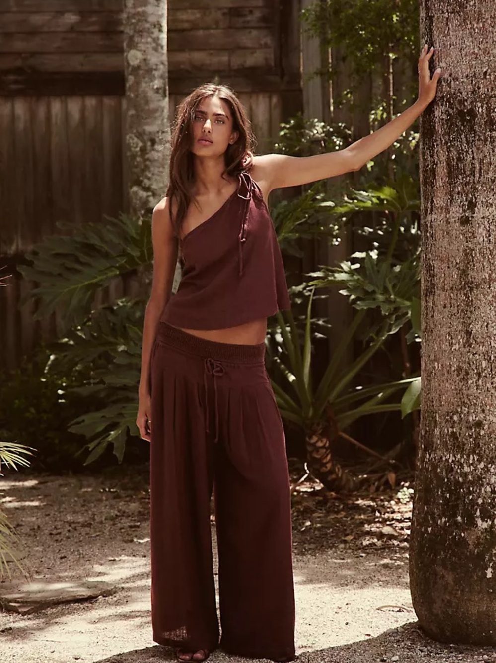 Free-est Sahara Sandshell Linen Pant Set NWT size small NWT